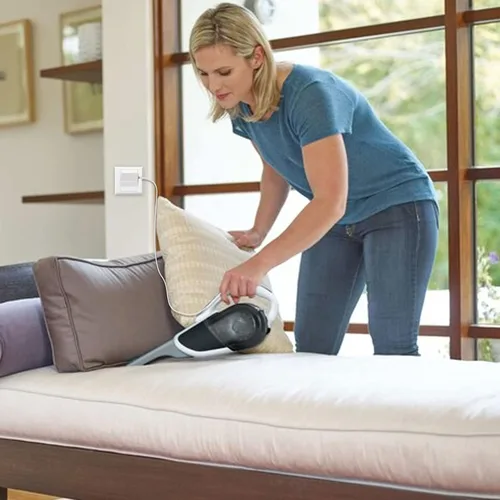 Miniatura 7 de Lnauy Cargador compatible con Black and Decker HHVJ315JD10 / HHVJ315JMF71 / HHVK320J61 / HHVK320J10 / HHVK320JZ01 Dustbuster Smartech - Cable