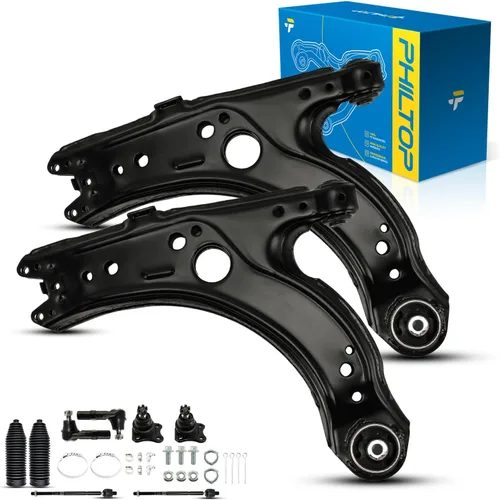 Miniatura 116 de PHILTOP Kit de suspensión delantera de 10 piezas, brazos de control inferiores con juntas de bola, eslabones de extremo de barra estabilizadora