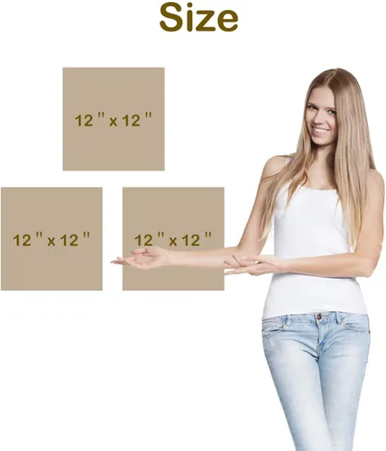 Miniatura 3 de Cuadro de lienzo costal para pared, tablas de surf y coche rosa sobre arena, lienzo para sala de estar (12 x 12 pulgadas x 3 paneles)