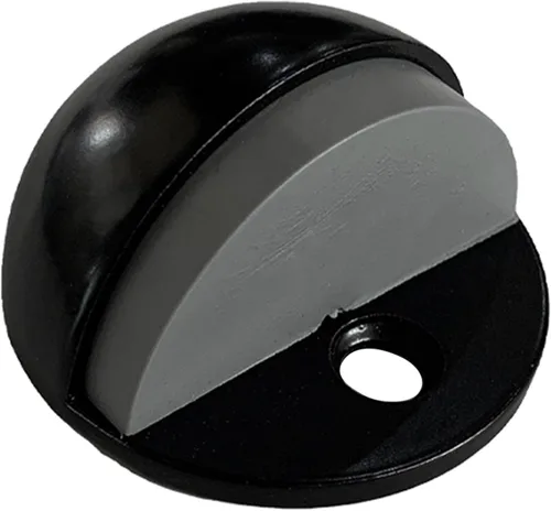 Miniatura 2 de Design House Design House 189134 - Protector de pared para puerta con tapón de goma, color negro mate, 5 unidades, 189134