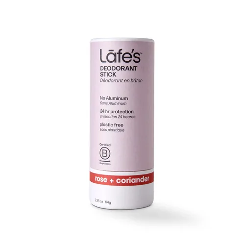 Miniatura 8 de Lafe's Desodorante natural Desodorante natural en barra sin plástico de 2.25 onzas en embalaje de papel Sin aluminio, parabenos ni bicarbonato