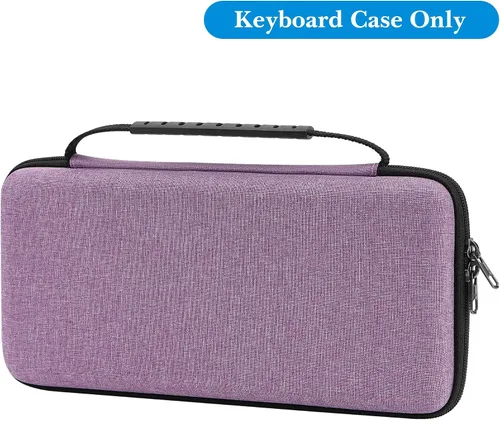 Miniatura 2 de Geekria Funda de transporte para teclado, funda protectora de viaje rígida para teclado compacto pequeño, compatible con Logitech K380, Logitech