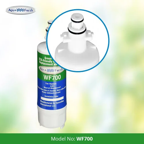 Miniatura 3 de Aqua Fresh ADQ36006101 - Filtro de agua de repuesto compatible con LG LT700P, 9690, ADQ36006102, RFC 1200A, ADQ36006101-S, LFXS30766S, WSL-3, FML-3