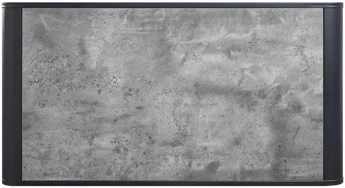 Miniatura 6 de Acme Muebles Mesa de centro rectangular con estante abierto, gris concreto y negro