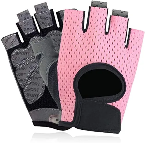 Miniatura 5 de Workout Gloves Breathable Non-Slip Silica Gel Grip Exercise Gloves for Men Women Weightlifting Yoga Dumbbell Bodybuilding