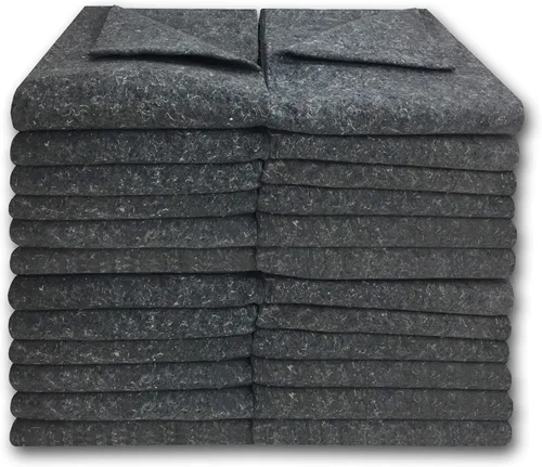 UBOXES Mantas móviles textiles 54x72 Almohadilla de excelente calidad profesional
