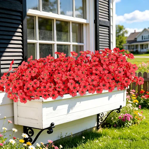 Miniatura 63 de AmyHomie 16 paquetes de flores artificiales de eucalipto negro para exteriores, resistentes a los rayos UV, flores sintéticas que no se decoloran