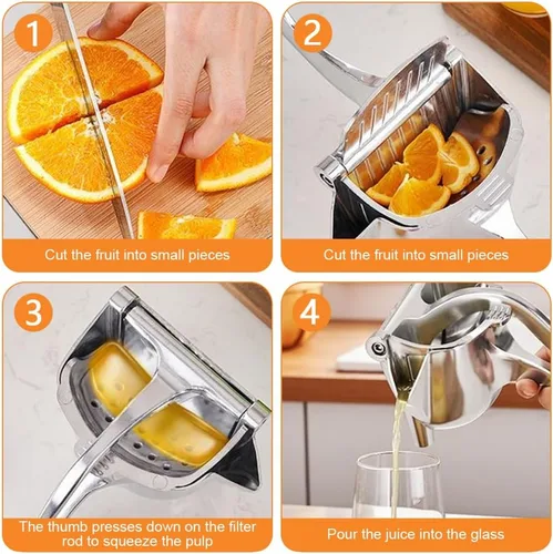 Miniatura 6 de Exprimidor manual de exprimidor manual, exprimidor de limones acero inoxidable, exprimidor de lima para botella de cerveza, exprimidor de jugo