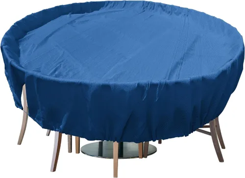 Miniatura 16 de Fundas para muebles de patio, impermeables, resistentes a los rayos UV, resistentes a los rayos UV, para exteriores, mesa redonda y rectangular
