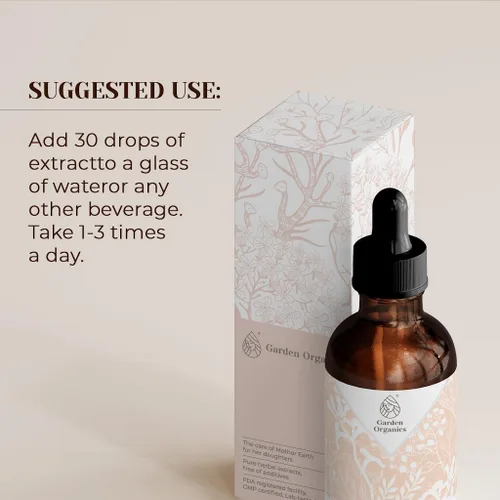 Miniatura 2 de Extracto de tintura natural sin alcohol de cohosh negro, refuerzo del sistema inmunológico, gotas líquidas hechas de 100% cohosh negro