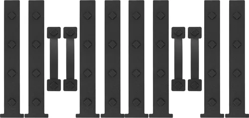 Miniatura 9 de HILLMASTER Accesorios decorativos magnéticos para puerta de garaje, 6 piezas de imanes rectangulares para puerta de garaje, acentos para puerta
