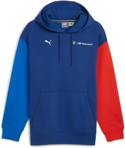 Miniatura 4 de PUMA Sudadera con capucha de forro polar BMW M Motorsport Essentials para hombre