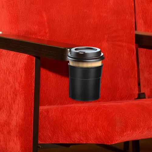 Miniatura 9 de WOONEKY Portavasos al aire libre para sillas de cine y sillas de ruedas, portabotellas, portátil, soporte para botellas de leche para bebés