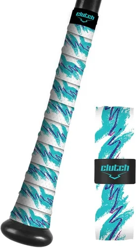 Miniatura 20 de Cinta de agarre para bate de Clutch Sports Apparel, para todo clima, de 1.1mm acolchada y antideslizante para béisbol y sóftbol, duradera
