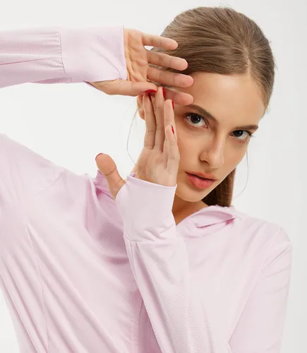 Miniatura 5 de Libin sudadera con capucha para mujer, con cremallera completa, UPF 50+, capucha con protección solar, de manga larga, para senderismo