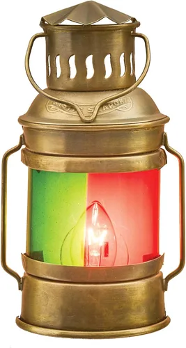 Miniatura 8 de Park Designs Cape Hatteras - Luz nocturna Lámpara de acento de faro costero con bombilla de 5 vatios Iluminación de salida de metal náutico