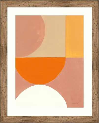 Miniatura 6 de Amanti Art Danhui Nai - Lienzo decorativo para pared, 41 x 33 pulgadas, diseño retro abstracto en V brillante, arte de pared abstracto, decoración