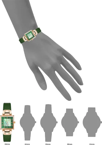 Miniatura 4 de Anne Klein Consider It Women's Apple Peel Leather Strap Watch, AK3896