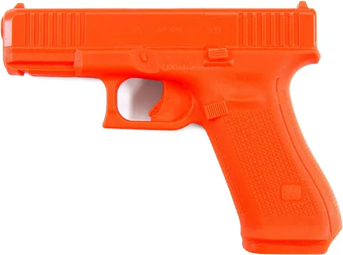 Miniatura 13 de American Safety Trainers - Compatible con modelos Glock - Pistolas de entrenamiento de polímero sólido no funcionales - Naranja brillante - EE.UU.