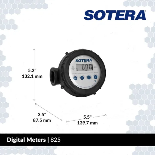 Miniatura 2 de Fill-Rite 825 Medidor Digital / 2 - 20 GPM