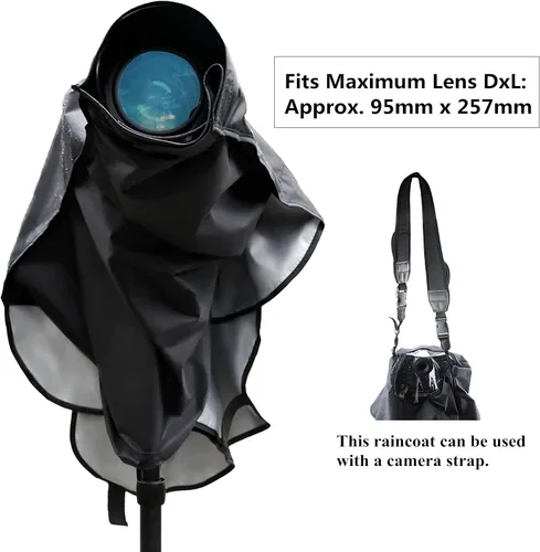 Miniatura 3 de Cubierta de lluvia profesional para cámara réflex digital, gran protección para Canon EOS 5D Mark IV III 5DSR 7DM2 6DM2 7D 6D 90D 80D 1D Mark IV 1DX