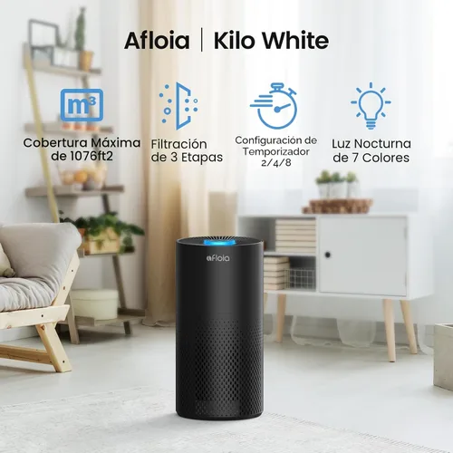 Miniatura 2 de Afloia Purificadores de aire para el hogar, habitación grande de hasta 1076 pies², purificadores de aire con filtro de 3 etapas para dormitorio 22
