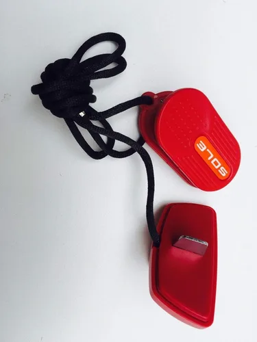 Hydra Fitness Exchange Llavero universal de seguridad – Imán redondo con cable trenzado y clip de bloqueo P/N N100013-A5 – Llave de reemplazo de