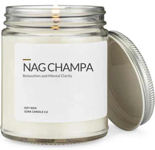 Miniatura 26 de 1OAK Vela de Manzana - Velas perfumadas de cera de soja (Manzana) - Velas de soja para aromatizar el hogar - Quema larga premium - Hechas a mano