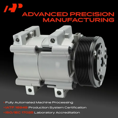 Miniatura 3 de A-Premium Compresor A/C con embrague compatible con Ford Excursion 7.3L 2000-2003
