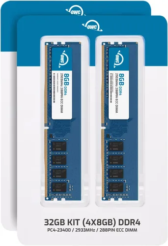 Miniatura 10 de OWC 8GB DDR4 3200MHz PC4-25600 CL22 1RX8 ECC Unbuffered UDIMM 1.2V 288-pin Workstation Server Memoria RAM