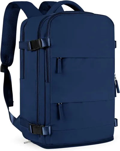 Miniatura 78 de coofay Mochila de viaje, para laptop, unisex, aprobada para aviones, bolsa de mano, equipaje, para artículos personales, para debajo del asiento