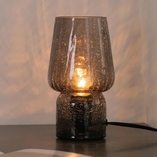 Miniatura 9 de Lámpara de hongo, regalo para el día de la madre, lámpara de mesa pequeña, bonita lámpara de mesa de noche para cocina, lámpara de mesa de cristal