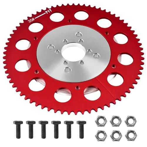 Miniatura 17 de Piñón dividido universal de cadena 35 de 53T con adaptador para Predator 212cc 196cc 79cc Go Kart Mini Bike CT200U-EX CT200U BT200X CT100U MB200