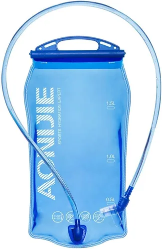 Vejiga de hidratación de vejiga de agua de 34oz/51oz/68oz/101oz Depósitos de agua a prueba de fugas para mochilas/paquete de chaleco de correr (1.5