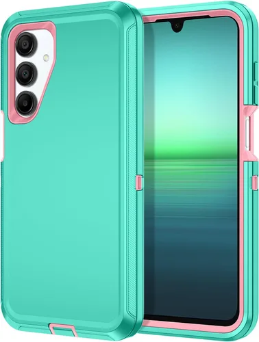 Miniatura 34 de I-HONVA Funda para Samsung Galaxy A52 5G a prueba de golpes, a prueba de polvo y caídas, 3 capas de protección de cuerpo completo