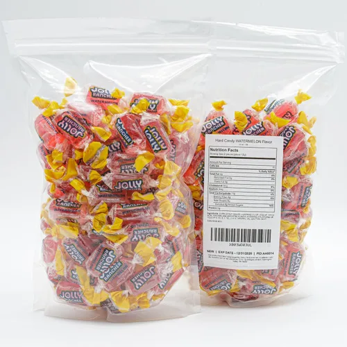 Miniatura 4 de WATERMELON - Caramelo duro sabor original, 1 libra, bolsa a granel, envueltos individualmente (74 piezas)