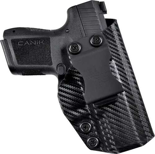 Funda de perfil completo IWB para Canik Mete MC9 Fibra de carbono