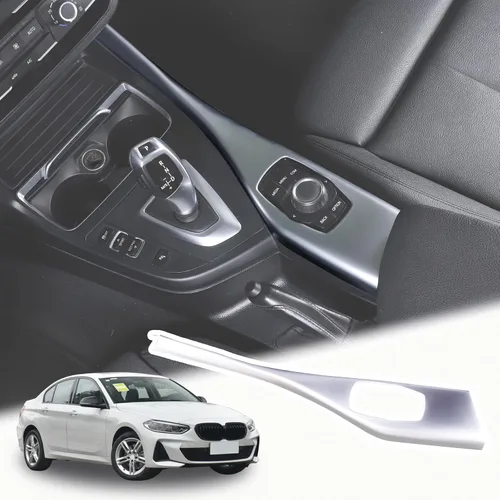 Miniatura 15 de Cubierta del panel de botones multimedia para consola central de automóvil, compatible con BMW Serie 1, 2, F20, F21, F22, cubierta del panel