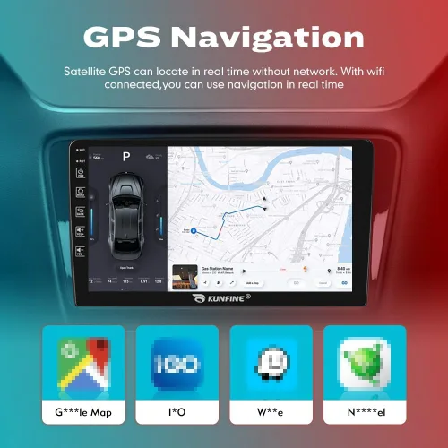 Miniatura 4 de Para Suzuki Swift 2005-2010 Car CarPlay Android Navegación Automática Estéreo GPS Radio Reverse Cámara Pantalla 10 "IPS Pantalla Táctil Headunit
