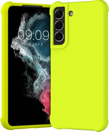 Miniatura 12 de KIOMY Funda transparente para Samsung Galaxy S22 5G a prueba de golpes con bolsas de aire, esquinas de diseño híbrido, parte trasera de Magnético