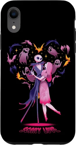 Miniatura 25 de iPhone 11 Pro Disney The Nightmare Before Christmas Jack Sally Scary Love Case