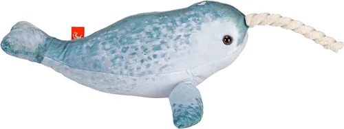 Miniatura 5 de Wild Republic Peluche Narwhal, animal de peluche, regalo para niños, océano vivo, 12 pulgadas