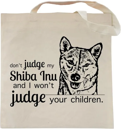 Miniatura 39 de Pet Studio Art Bolso tote Don't Judge My Dog DOBERMAN