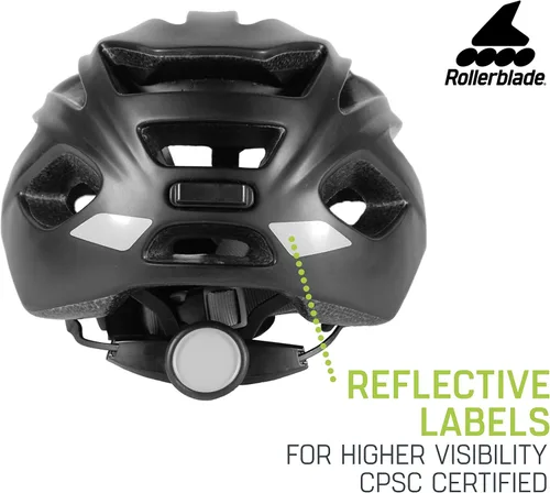 Miniatura 7 de Rollerblade - Casco de patinaje, unisex, negro