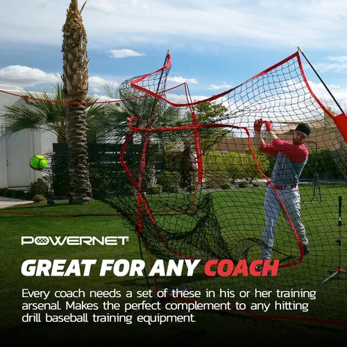 Miniatura 4 de PowerNet Pelotas de béisbol con peso para entrenamiento de bateo, equipo de entrenamiento de béisbol para lanzar y batear, desarrollar músculo