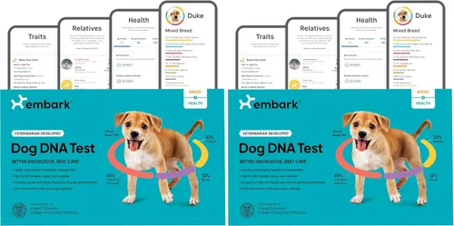 Miniatura 10 de Kit de raza y salud Embark - Kit de prueba de ADN para perros - Descubre raza, ascendencia, localizador de parientes, salud genética, rasgos