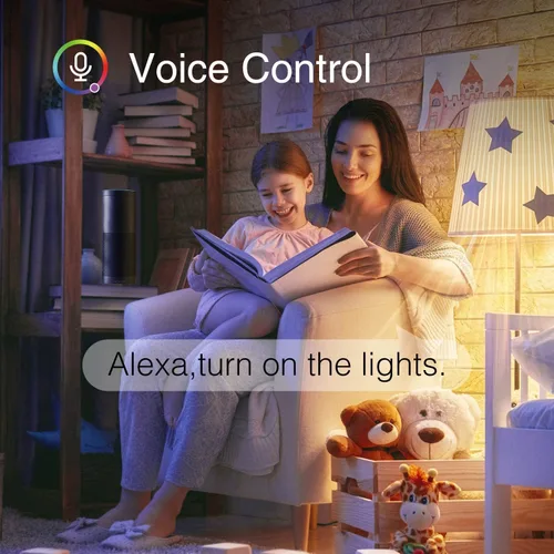 Miniatura 4 de Beantech - Bombilla inteligente, bombillas LED WiFi, bombilla regulable de 2700 K-6500 K, bombillas inteligentes compatibles con Alexa y Google