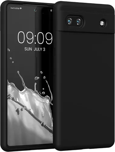 Miniatura 308 de kwmobile Funda Compatible con Google Pixel 6 Pro - Funda de teléfono de silicona TPU con acabado suave - Azul Arrecife