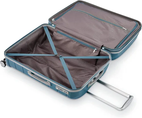 Miniatura 5 de Samsonite Freeform Hardside expandible con ruedas giratorias dobles Verde azulado oscuro