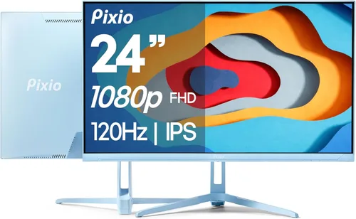Miniatura 17 de Pixio PX246 Wave Beige 24 pulgadas 120Hz Frecuencia de Actualización Resolución FHD 1080p Panel IPS 4ms GTG Tiempo de Respuesta Monitor